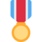 Military Medal emoji on Twitter